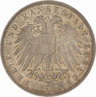 Lübeck 2 Mark 1911
