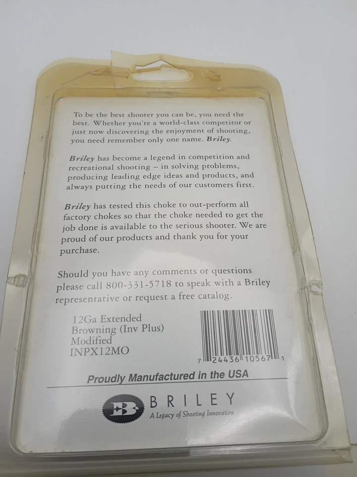 Estranguladores Briley para Browning Invector Plus; 12 Ga extendido modificado 10567 Foto 3 de 4