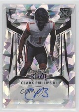 2023 Leaf Metal Silver Crystals 7/7 Clark Phillips III #BA-CP3 Auto v7j