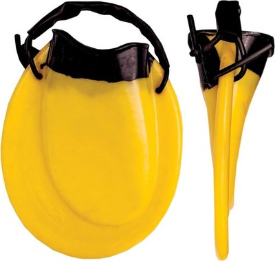 FINIS Positive Drive Training Schwimmflossen Größe X/Small gelb/schwarz
