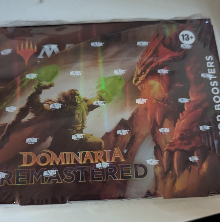MTG Dominaria Remastered Collector Booster Box Sealed Magic the Gathering MTG Dominaria Remastered Collector Booster Box Sealed Magic the Gathering