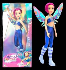 Winx Club Fairy, Fata Tecna con ali glitterate NUOVO/CONFEZIONE ORIGINALE