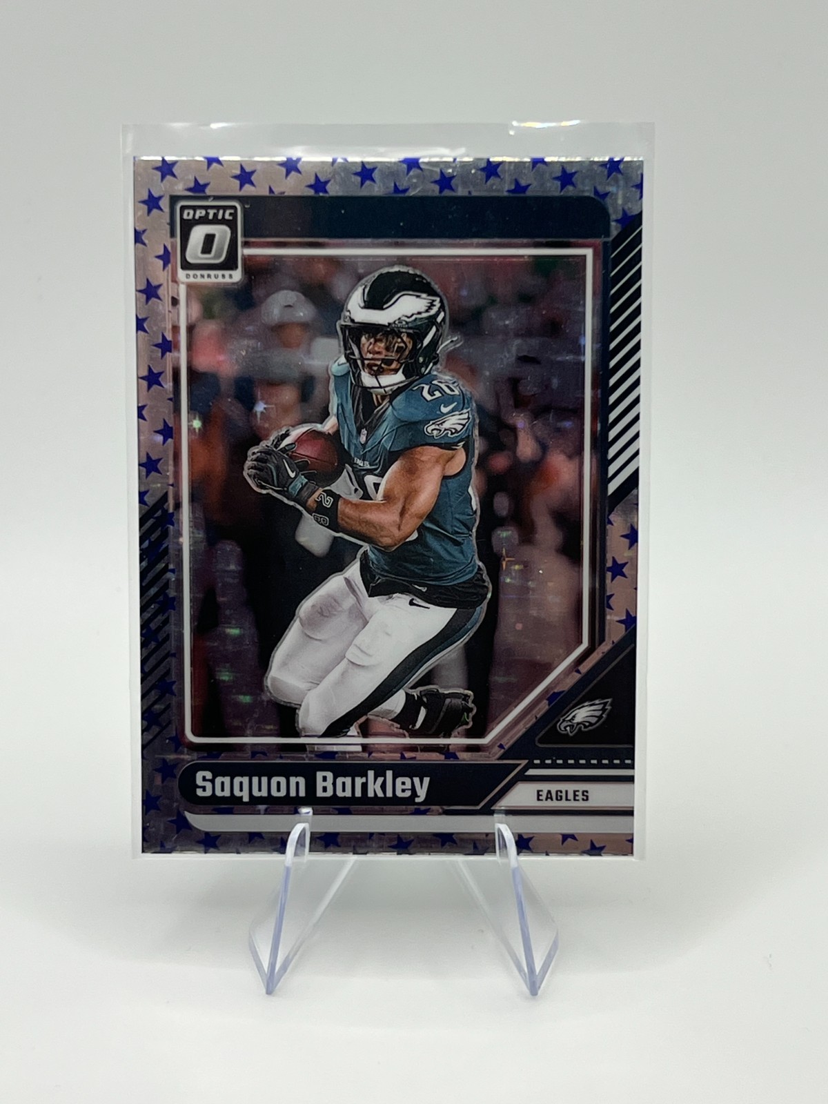 Saquon Barkley 2024 Panini Donruss Optic #159 Stars Prizm Philadelphia Eagles