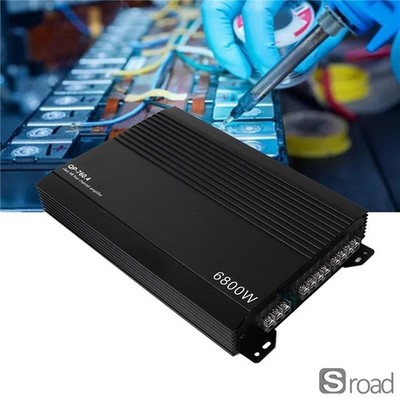 4 Channel Car Audio Amplifier 2000W Aluminum Alloy High Power Stereo Amp