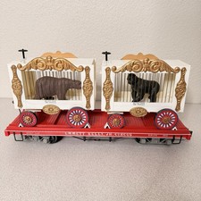 Bachmann G Scale Emmett Kelly Circus #162 Car W Animals For Train Set READ
