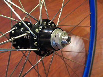 VELOCITY DEEP V AEROHEAD FRM FL PRO HUB 8 9 10 SPEED SHIMANO BLUE
