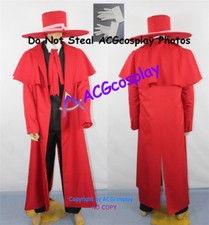 HellSing cosplay Alucard cosplay costume red