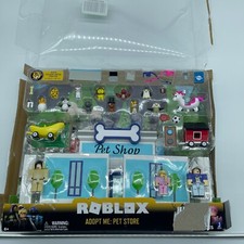 Roblox Adopt Me Pet Store Playset Figures Accessories Exclusive Virtual Item