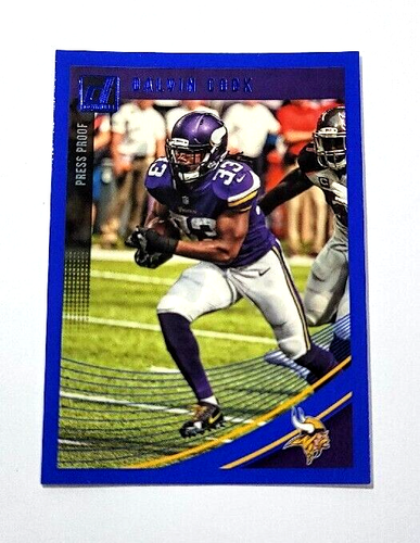 2018 Panini Donruss Dalvin Cook Press Proof #179 - 第 1/2 張圖片