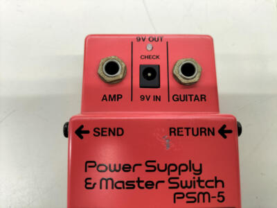 BOSS PSM-5 POWER SUPPLY AND MASTER SWITCH Effector From Japan | eBay