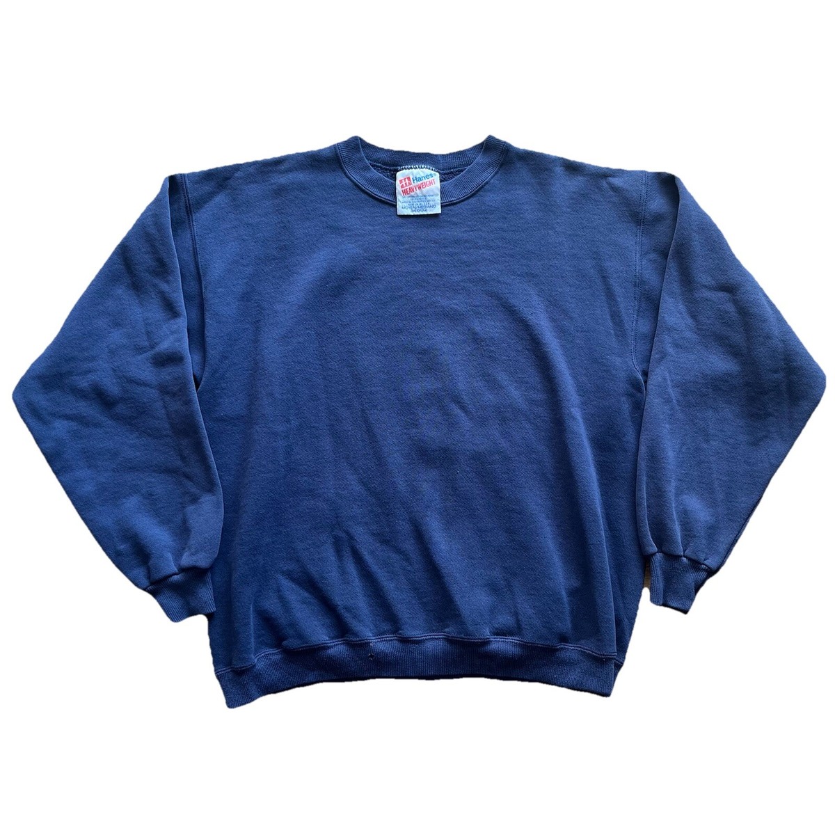 Vintage Hanes Heavyweight Blank Sweatshirt Pullover Mens Crewneck