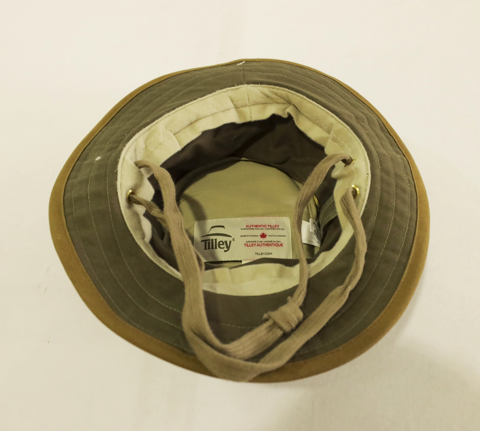 Tilley Men's Outback Waxed Cotton Boonie Hat AH4 Green TWC7 Size 7 1/8