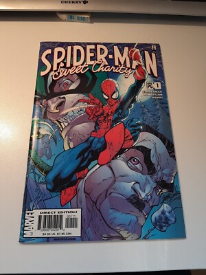 US MARVEL  Spider-Man Sweet Charity (2002) #1 COVER  J. Scott Campbell