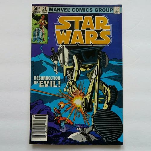 Star Wars 51 (1981) Resurrection of Evil New Superweapon Marvel S