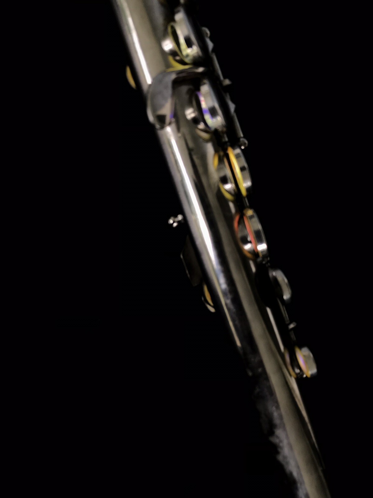 Professional Sax LED Leak Light Tester Lamp For Clarinet Saxophone Flute Repair