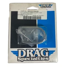 Drag Specialties DS-223046 Chrome 1-1/4" Cable Clamp for Harley Clutch Cable 