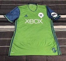 Seattle Sounders 2 Game/Match Worn/Used 2016 USL Soccer Jersey -Nelson, MLS NASL