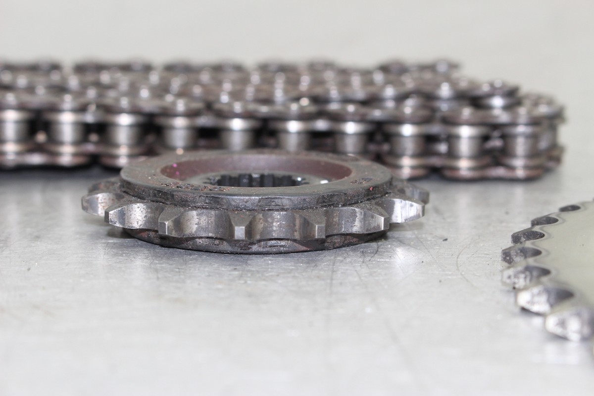 2019 Kawasaki Ninja Zx6r 636 Main Drive Chain Sprocket Front Back