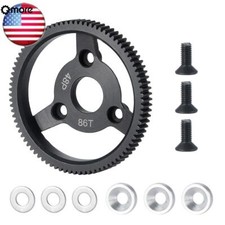 Qmore For 2wd Rustler Slash Stampede 48p 1/10 Steel 86t Spur Gear TE886H Part