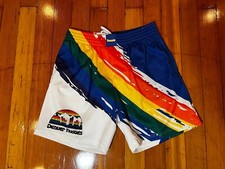 Denver Nuggets Basketball Shorts Mitchell Ness Sz Large Retro 80s Nba New