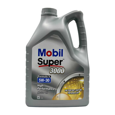 MOBIL Super 3000 Formula V 5W-30 Motorenöl BMW Longlife-04, MB 229.51, 5 Liter