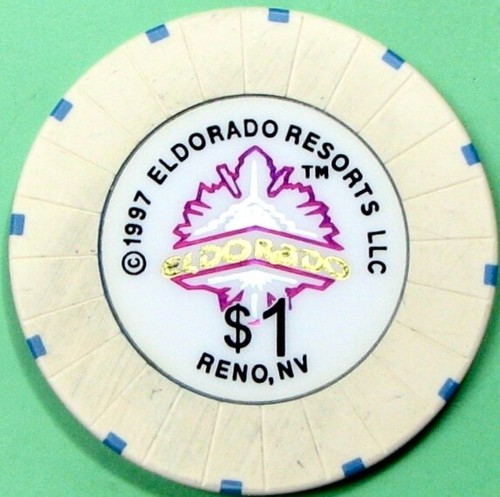 $1 Casino Chip. Eldorado, Reno, NV. Z84.