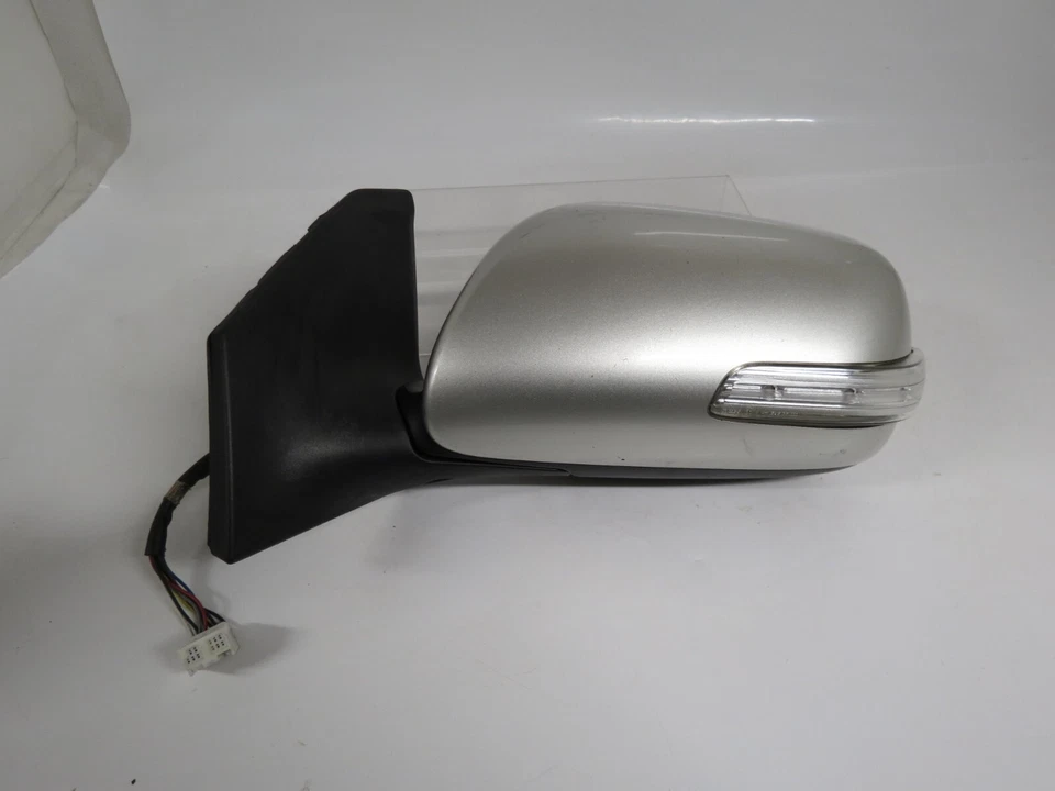 Toyota Avensis T25 Facelift (06 - 08) Côté Gauche Puissance Pliable Aile Argent - Photo 3/4