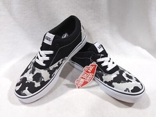 Vans Boy's Doheny Primary Camo Black/White Skate Shoes - Assorted Sizes NWB