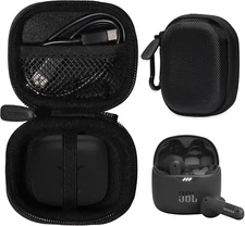 Case Only for JBL Tune Flex True Wireless Noise Cancelling Earbuds (Black)