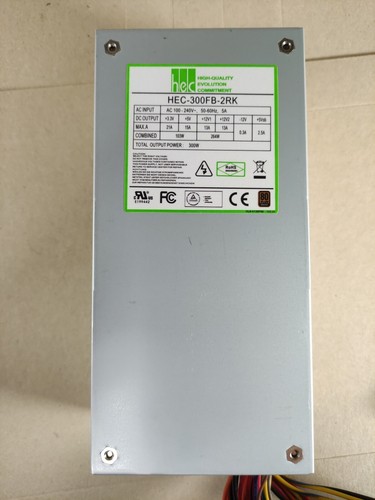 HEC-300FB-2RK 300W Netzteil 80PLUS Bronze 300Watt TFX-Format - Bild 2 von 3