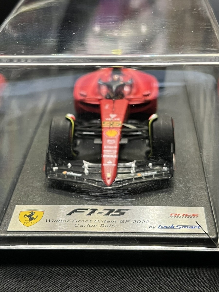 フェラーリF1 サインツJr 2022年イギリスGP優勝モデル(1/43) フェラーリF1 サインツJr 2022年イギリスGP優勝モデル(1/43