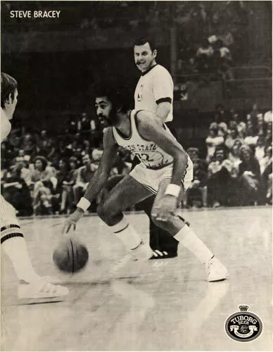 Steve Bracey _MEGA RARO_ 1974/75 Póster promocional cerveza Tuborg Golden State Warriors - Imagen 1 de 1
