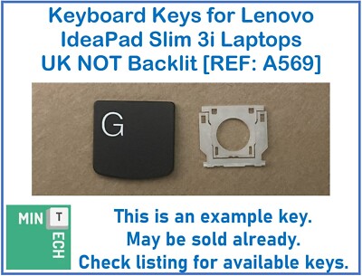 Tastatur Ersatz Tasten für Lenovo IdeaPad Slim 3i 15'' Laptops UK NICHT Hintergrundbeleuchtung