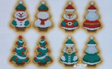 Cookies Christmas Tree Decorations DIY Kit Bead Embroidery Beadwork a3-k-422
