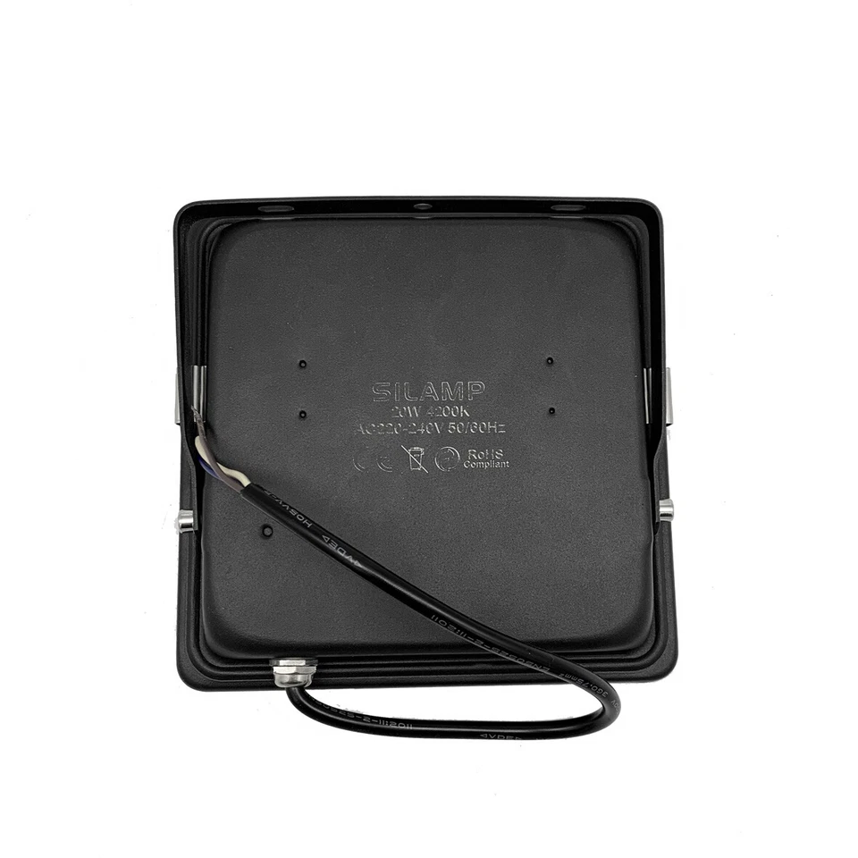 Faro Proiettore Esterno 20w Faretto A Led Ultra Sottile Slim IP65 FE65-20W - Immagine 3 di 3