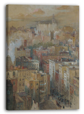 Kunstdruck Colin Campbell Cooper - Ansicht von New York City