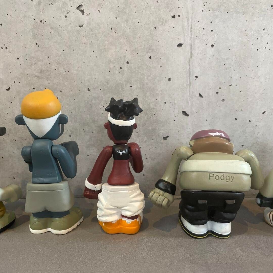 Michael Lau Crazy Children Figure Rare Full Complete Set 9 Michael Lau Crazy Children Figure Rare Full Complete Set 9