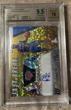 2019 Prizm #20 Fast Break RC Auto. GOLD /10 BGS 9.5 💎 MINT RJ Barrett NY Knicks