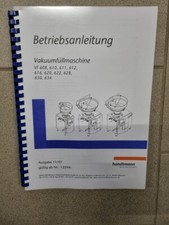 HANDTMANN Betriebsanleitung Vakuumfüllmaschine VF Baureihe  S0140