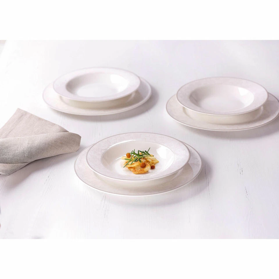 Ritzenhoff & Breker dinner service Isabella, 12 pieces, dinnerware, porcelain, beige - Image 2 of 4