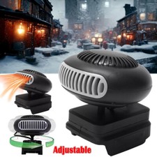 Small Space Heater 170W 2 Gears 18V Battery Operated Electric Fan Heater-2025