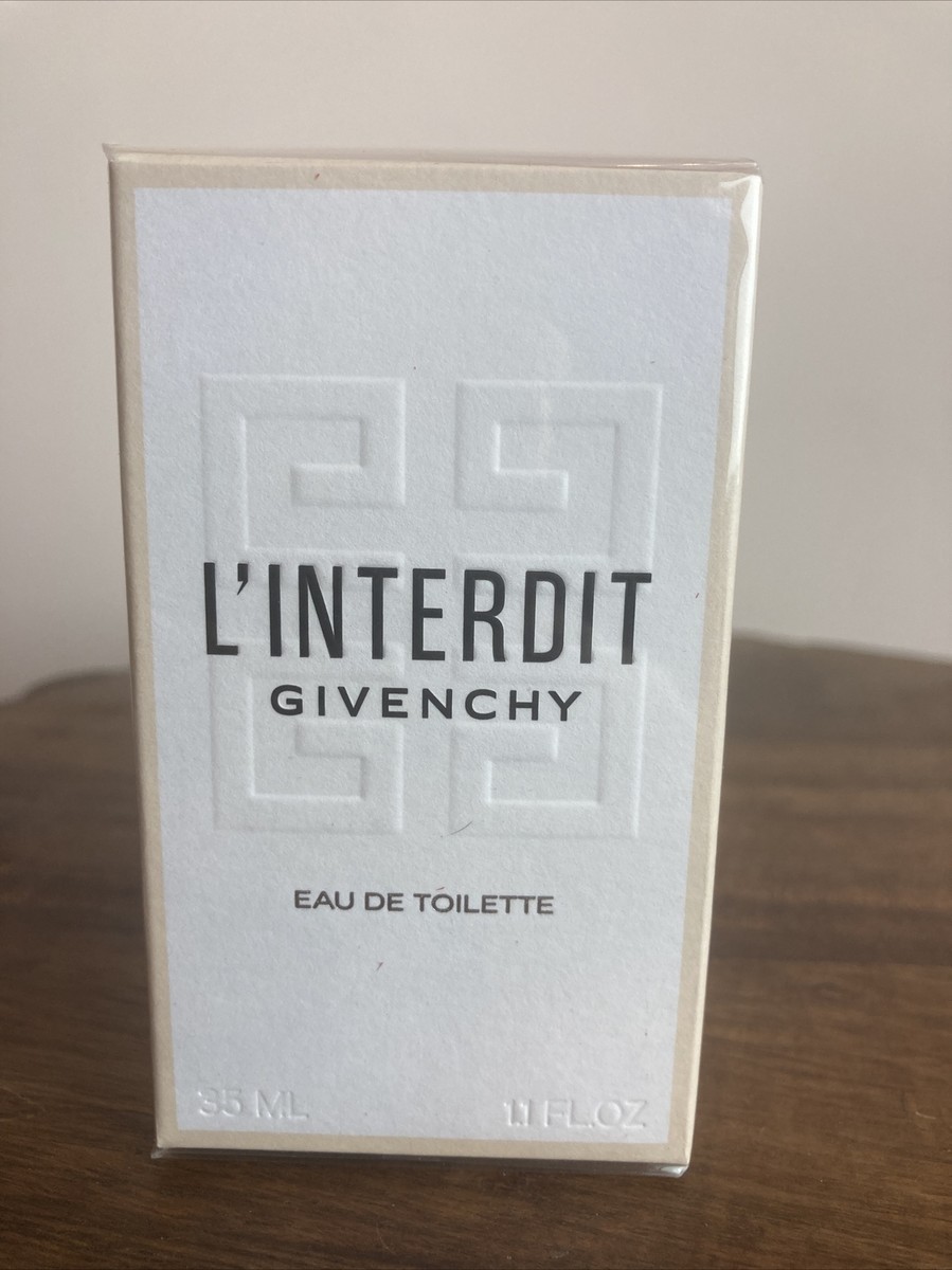 GIVENCHY L'Interdit Eau de Toilette Spray 1.1oz/35ml EDT NEW