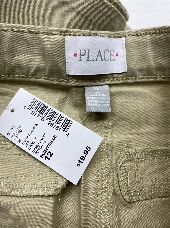 Nuevo uniforme chino ajustado The Childrens Place niñas talla 12 Foto 2 de 4