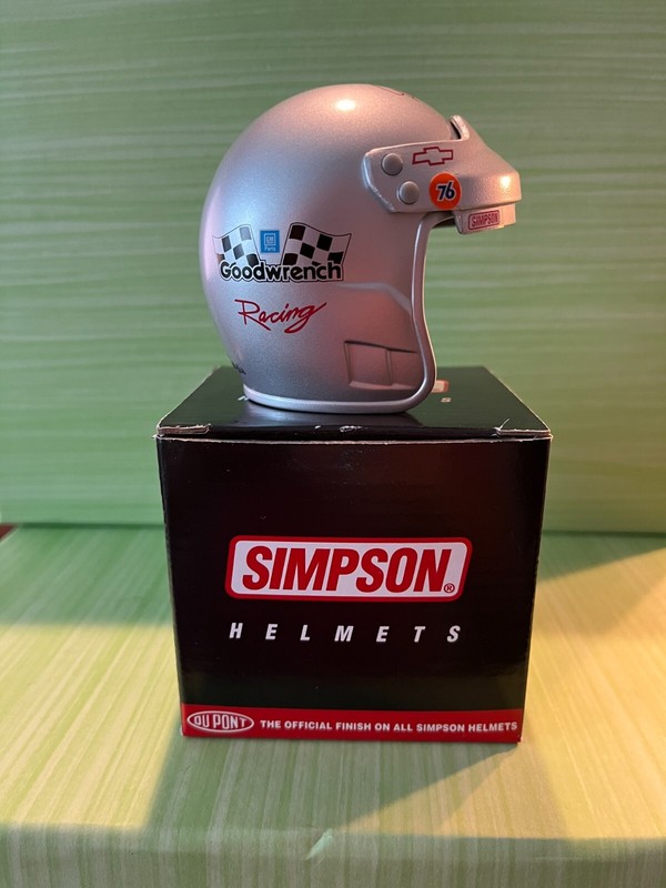 Dale Earnhardt Simpson Limited First Edition Mini Helmet GM Goodwrench NASCAR