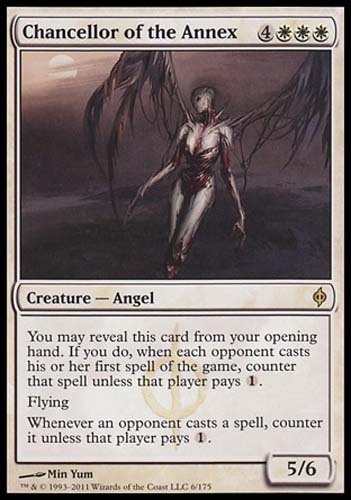 1x Chancellor of the Annex New Phyrexia MtG Magic White Rare 1 x1