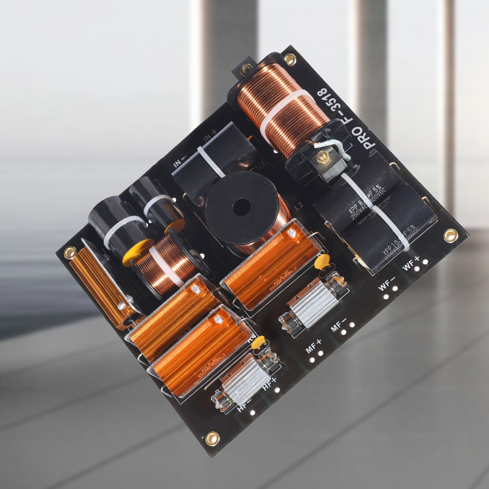 1200W 3-Way Hi-Fi Speaker Crossover Frequency Divider Filter for Enhanced Audio