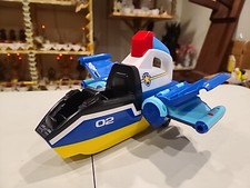Paw Patrol Jet to The Rescue Deluxe Transforming Spiral Rescue Jet w/Lights