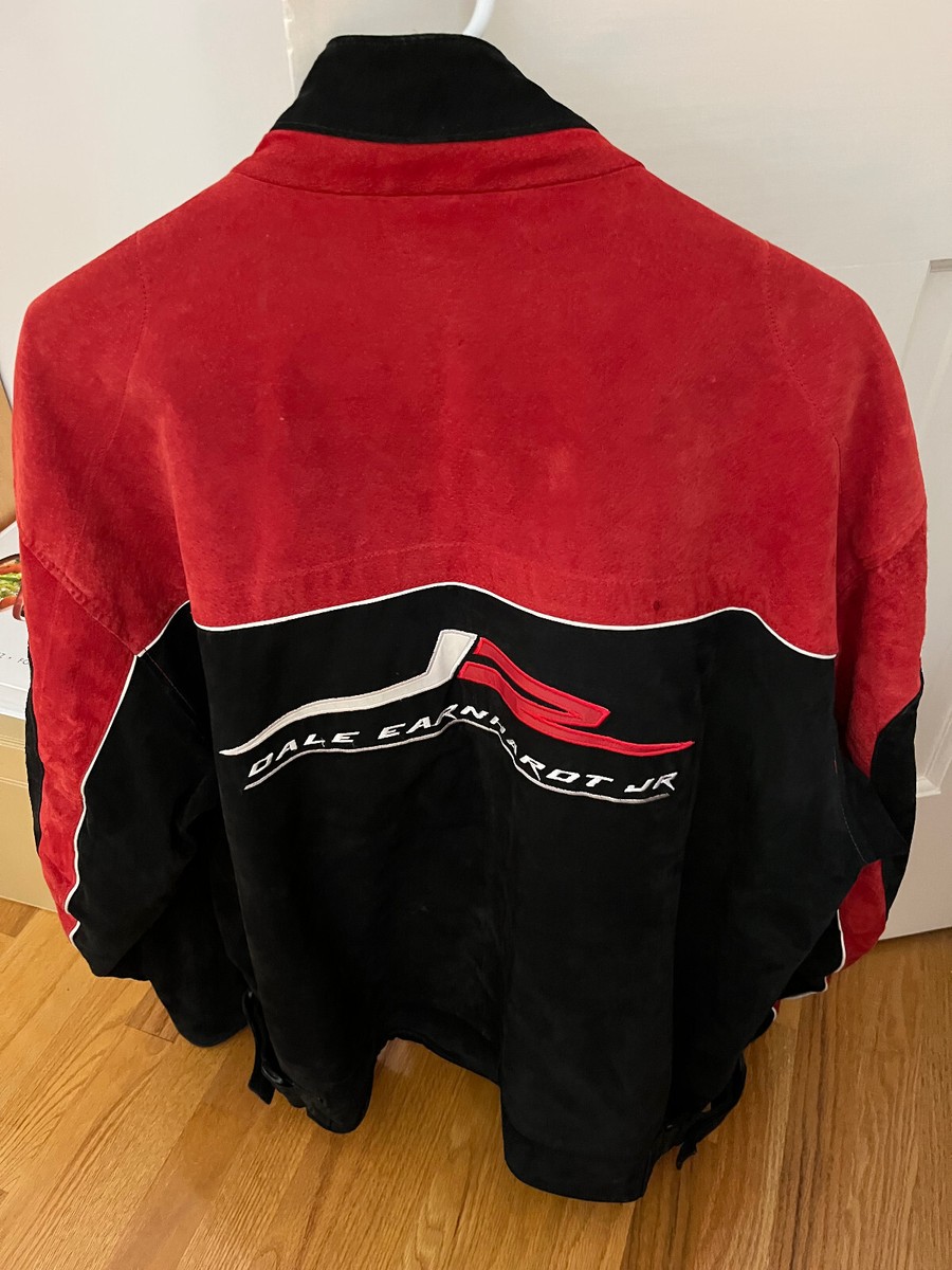 CHASE AUTHENTICS WILSONS LEATHER NASCAR DALE EARNHARDT JR SUEDE