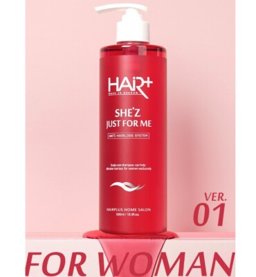 HAIR+ She's Just For Me Anti Haarausfall Shampoo 500ml für Frauen Shampoo NEU