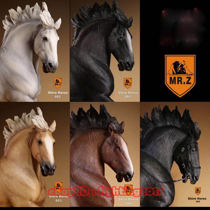 1/6 Mr.Z Resin Statue Animal Series 20'' Shire Horse In 1/6 Mr.Z Resin Statue Animal Series 20'' Shire Horse In